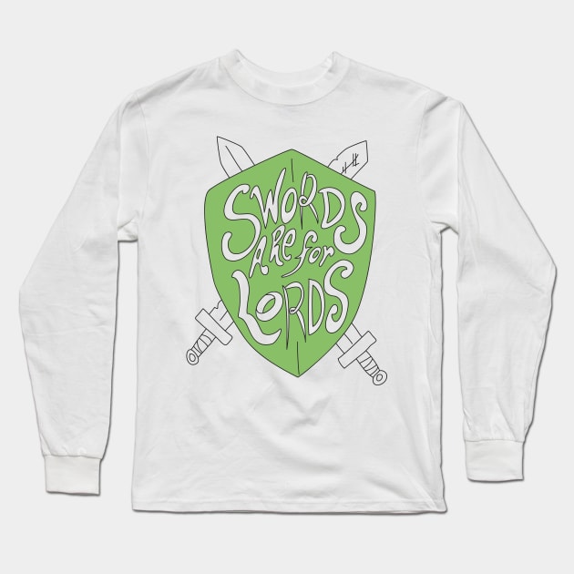 Sword Lord Long Sleeve T-Shirt by ptdoodles